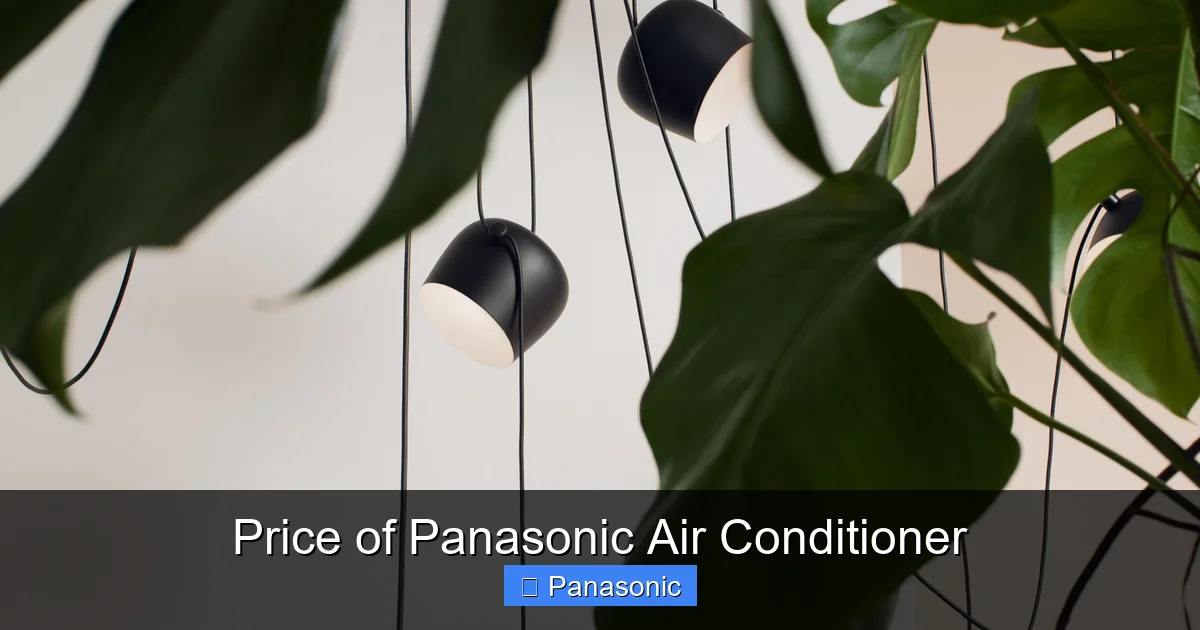Price of Panasonic Air Conditioner
