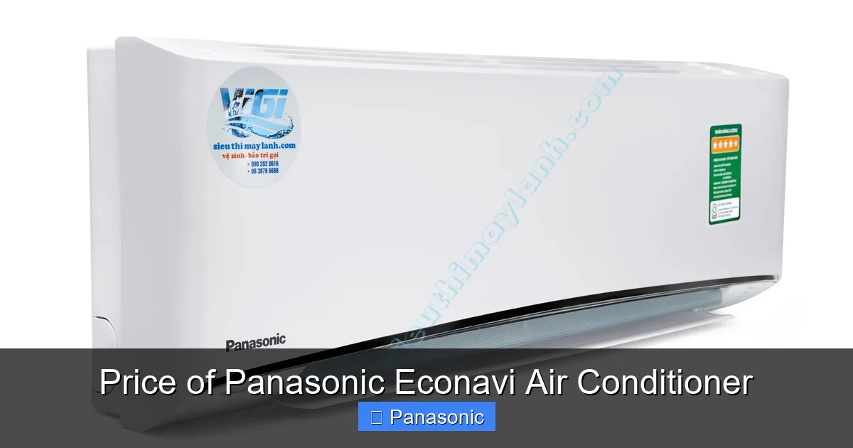 Price of Panasonic Econavi Air Conditioner