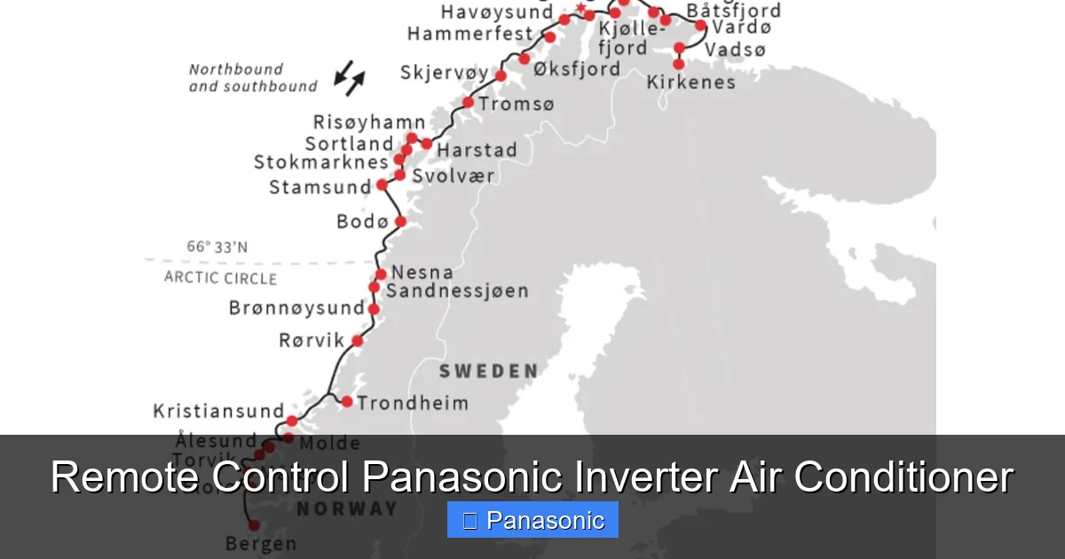 Remote Control Panasonic Inverter Air Conditioner