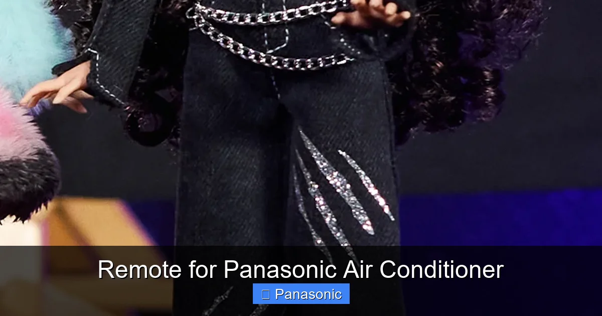 Remote for Panasonic Air Conditioner