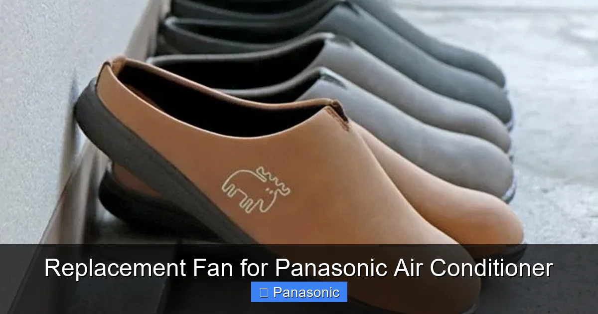 Replacement Fan for Panasonic Air Conditioner