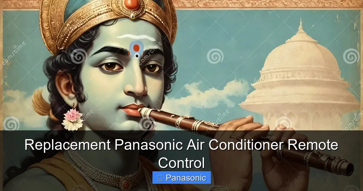 Replacement Panasonic Air Conditioner Remote Control