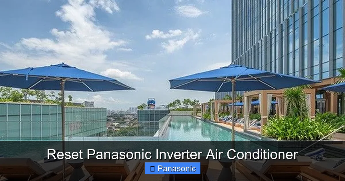Reset Panasonic Inverter Air Conditioner