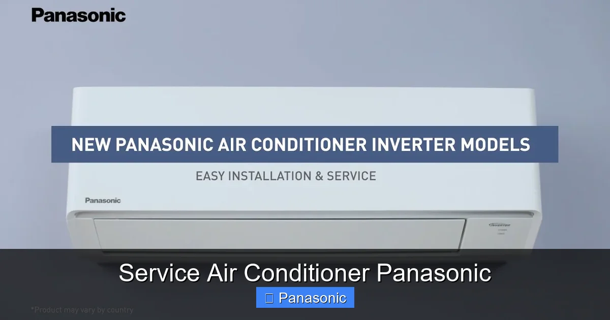Service Air Conditioner Panasonic