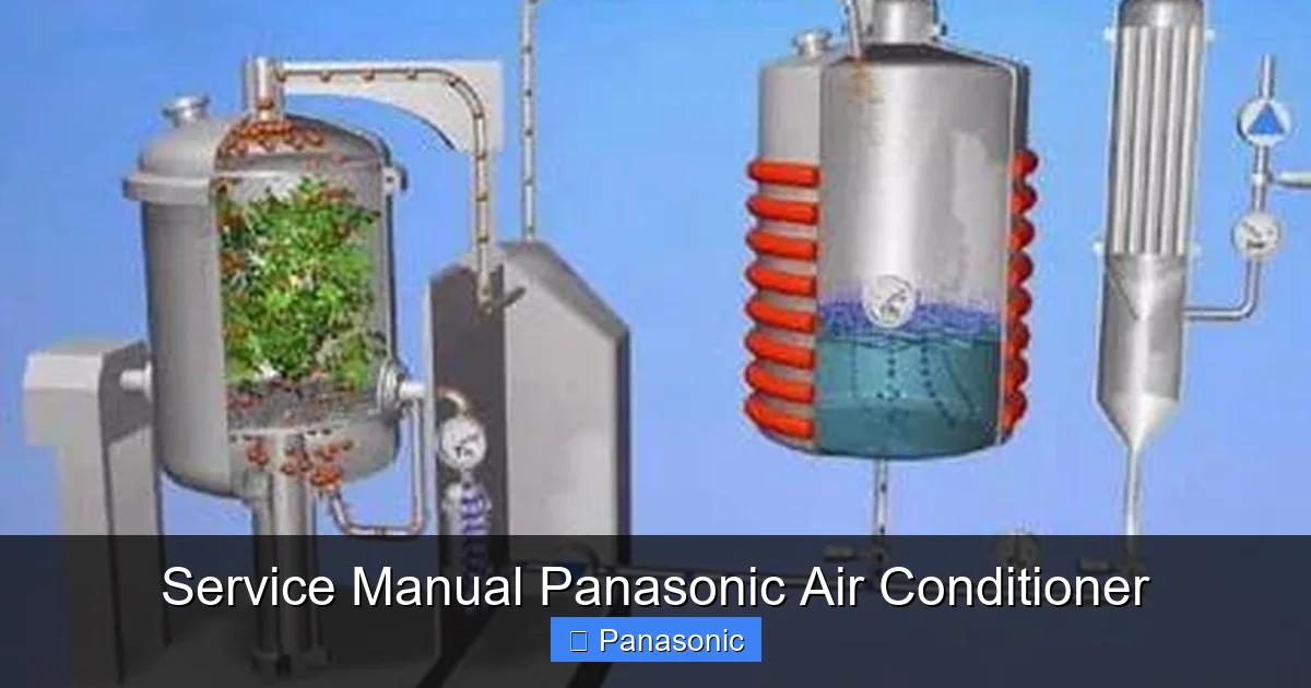 Service Manual Panasonic Air Conditioner