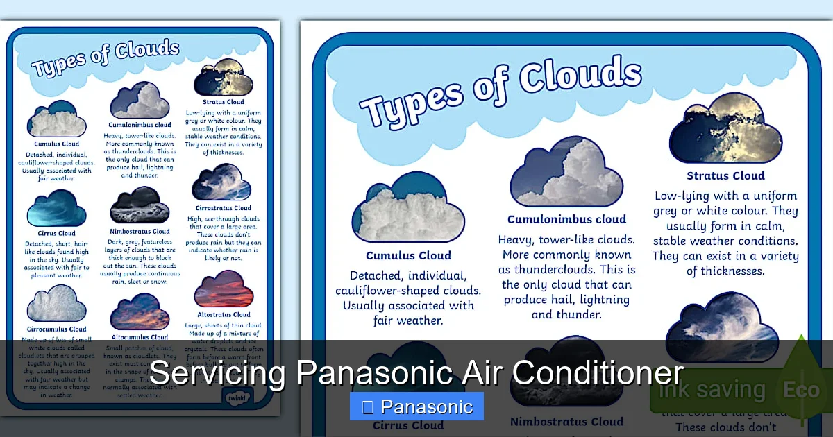 Servicing Panasonic Air Conditioner