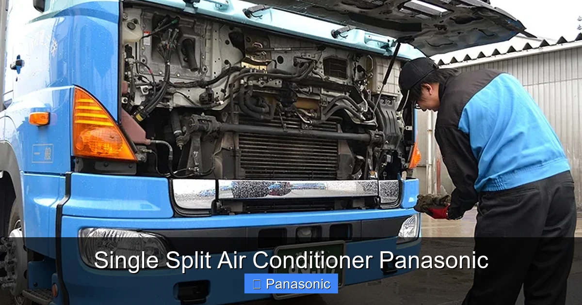 Single Split Air Conditioner Panasonic
