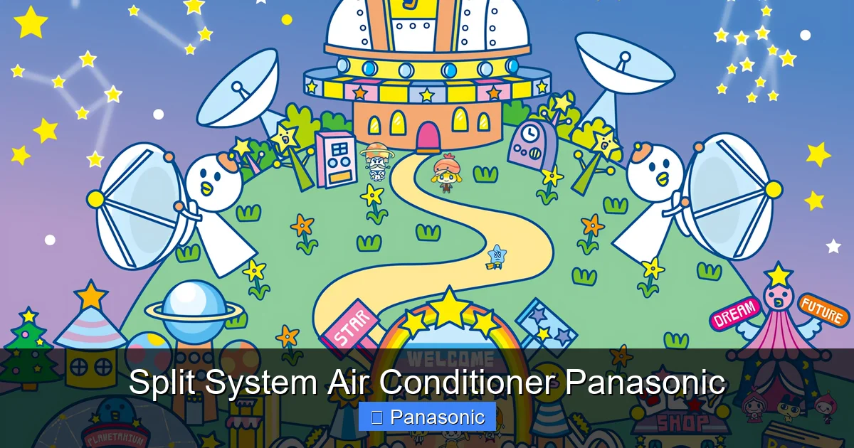 Split System Air Conditioner Panasonic