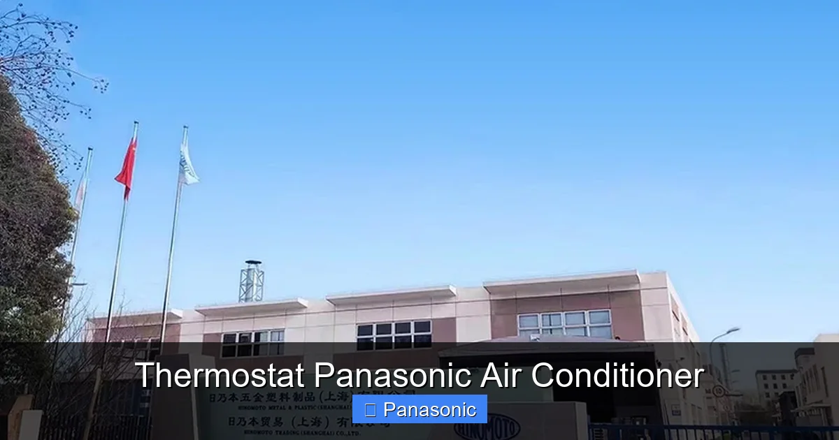 Thermostat Panasonic Air Conditioner