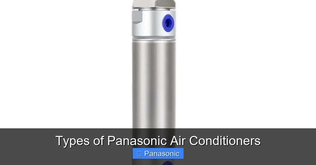 Types of Panasonic Air Conditioners