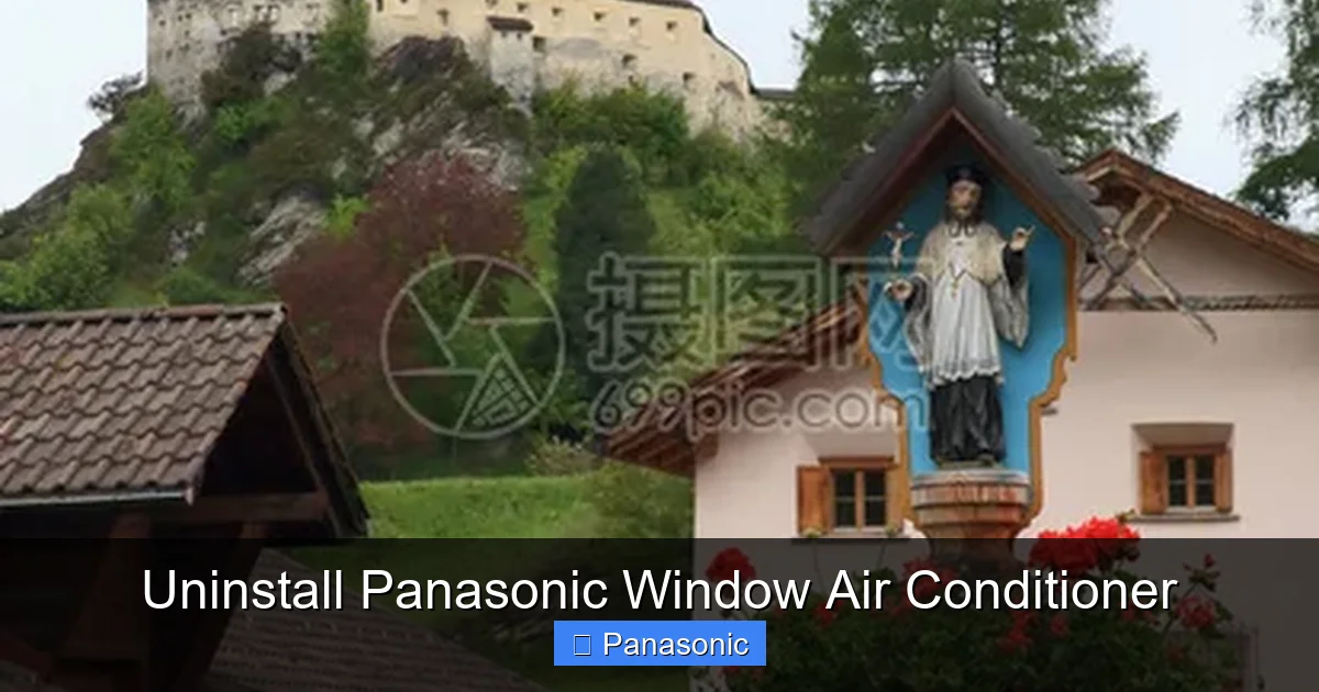Uninstall Panasonic Window Air Conditioner