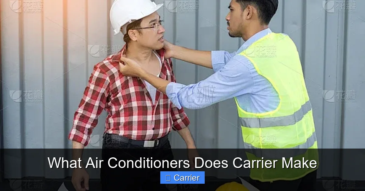 What Air Conditioners Does Carrier Make