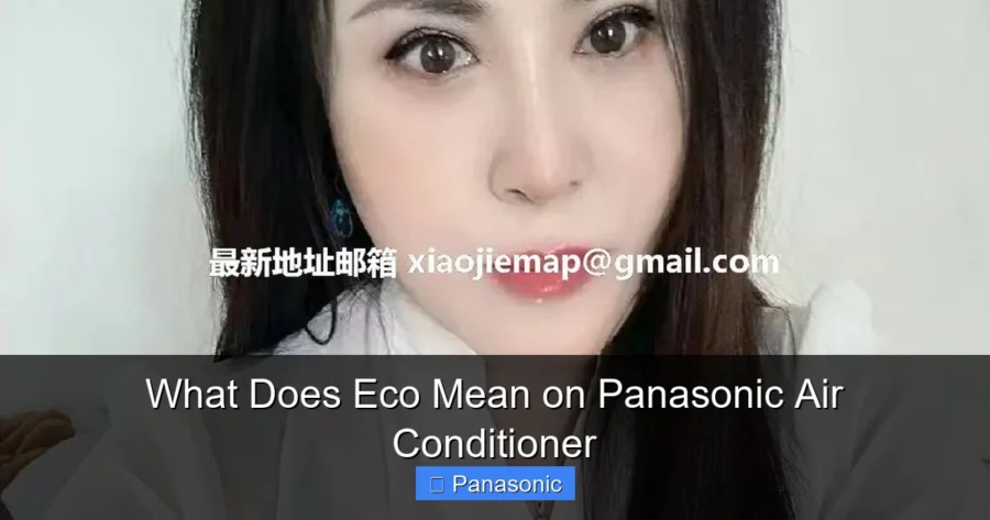 What Does Eco Mean on Panasonic Air Conditioner