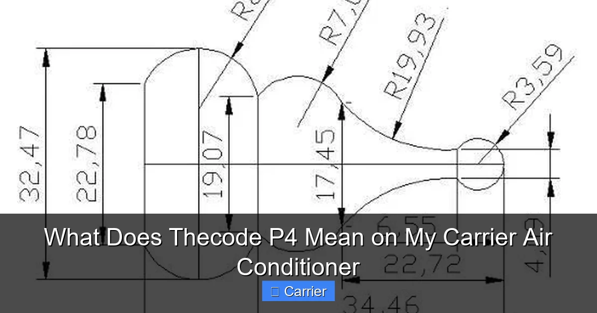 What Does Thecode P4 Mean on My Carrier Air Conditioner