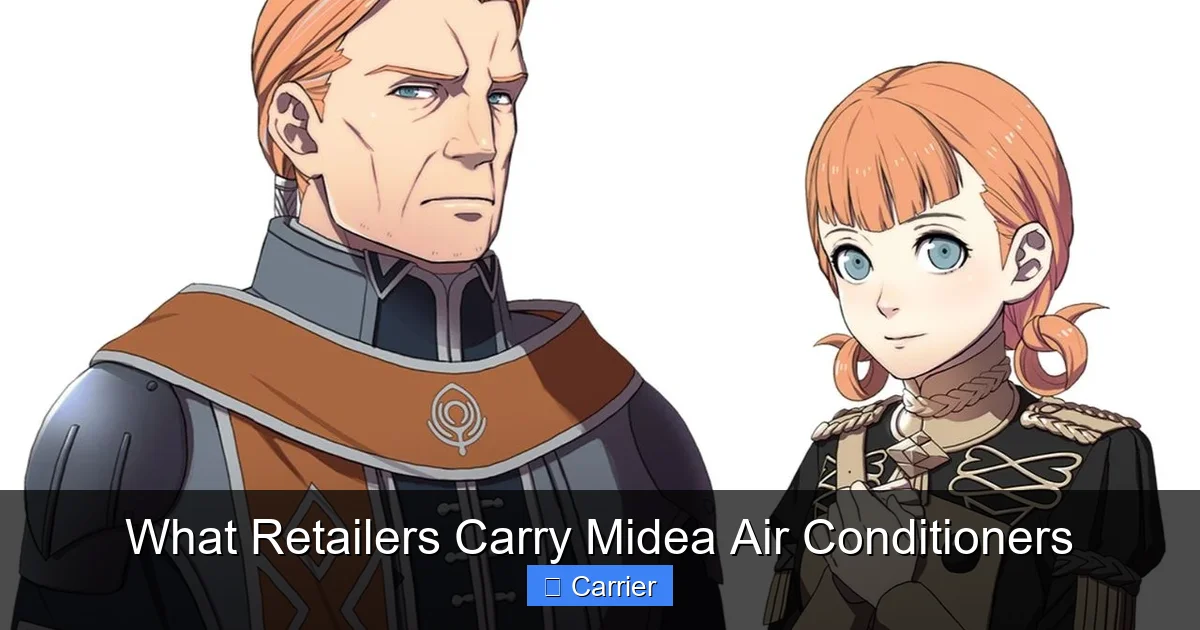 What Retailers Carry Midea Air Conditioners