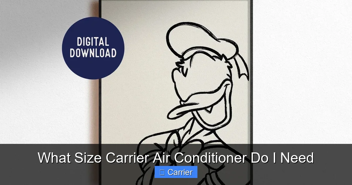 What Size Carrier Air Conditioner Do I Need