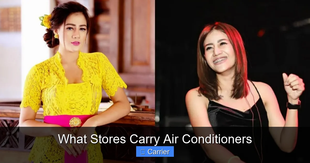 What Stores Carry Air Conditioners