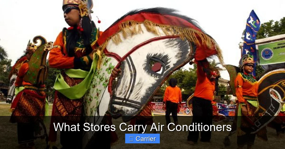 What Stores Carry Air Conditioners