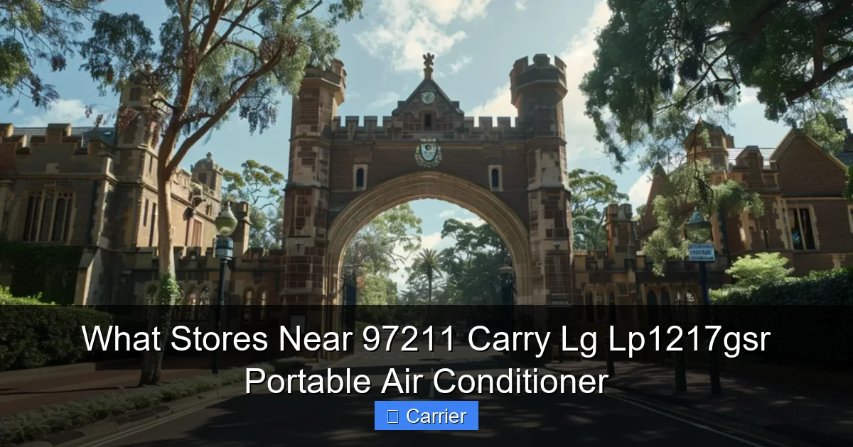 What Stores Near 97211 Carry Lg Lp1217gsr Portable Air Conditioner