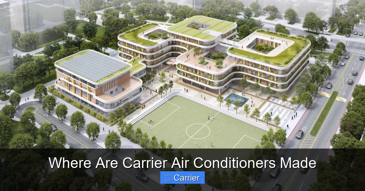 Where Are Carrier Air Conditioners Made