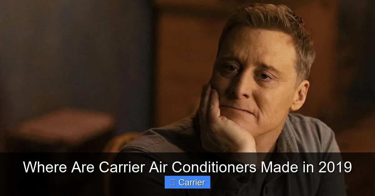 Where Are Carrier Air Conditioners Made in 2019