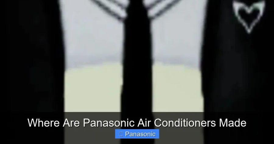 Where Are Panasonic Air Conditioners Made