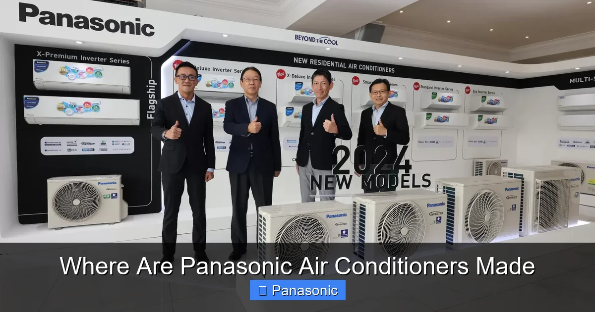 Where Are Panasonic Air Conditioners Made