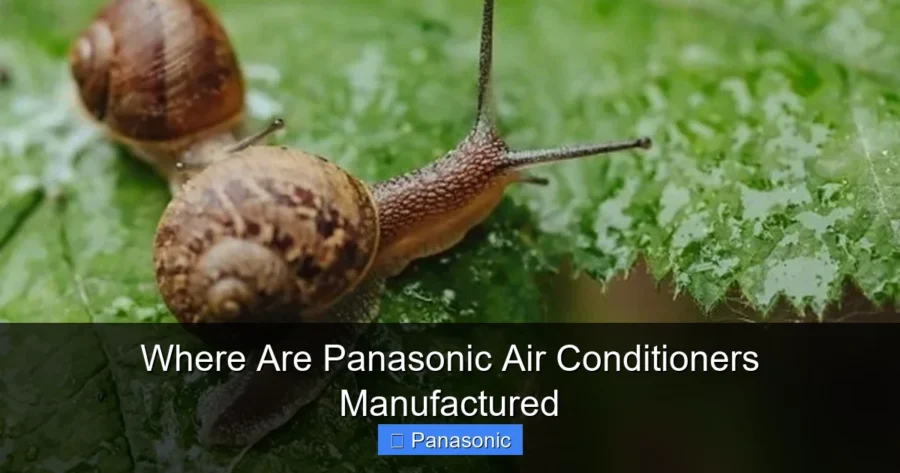 Where Are Panasonic Air Conditioners Manufactured