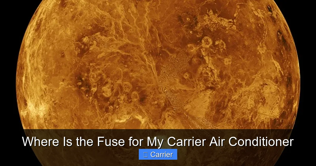 Where Is the Fuse for My Carrier Air Conditioner