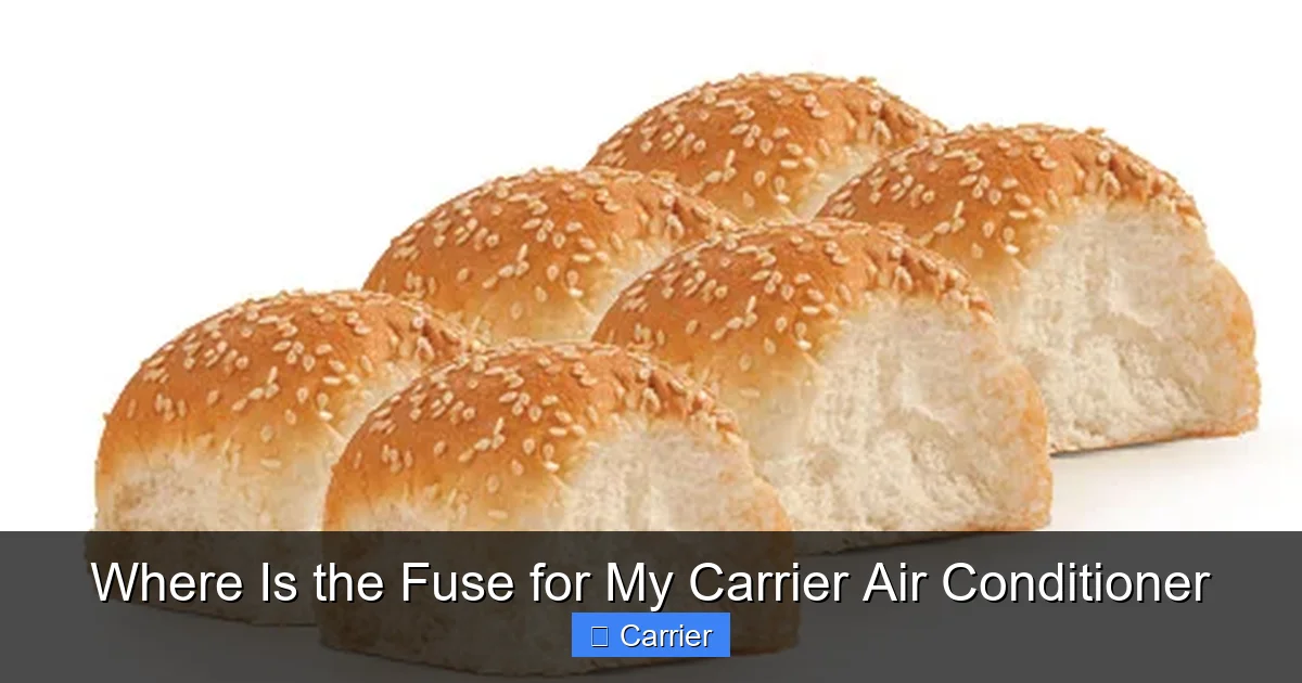 Where Is the Fuse for My Carrier Air Conditioner