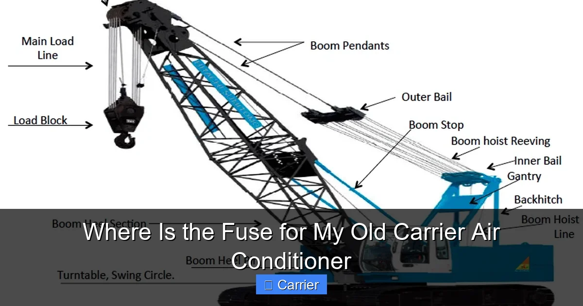 Where Is the Fuse for My Old Carrier Air Conditioner