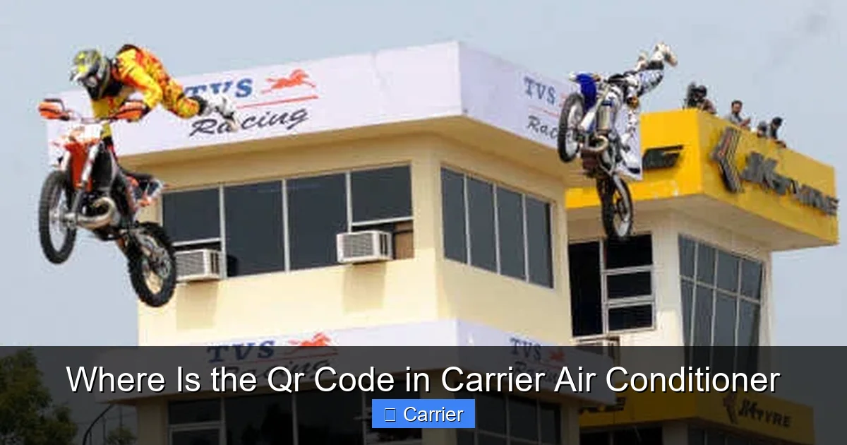 Where Is the Qr Code in Carrier Air Conditioner