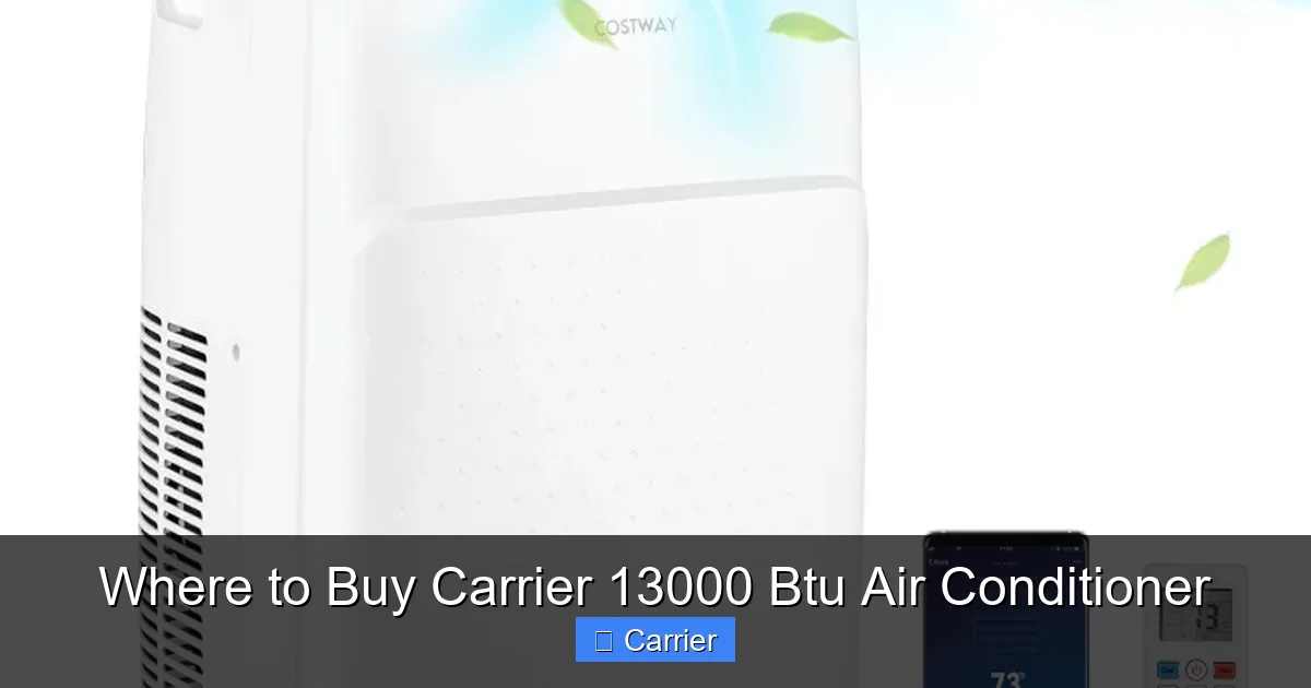 Where to Buy Carrier 13000 Btu Air Conditioner