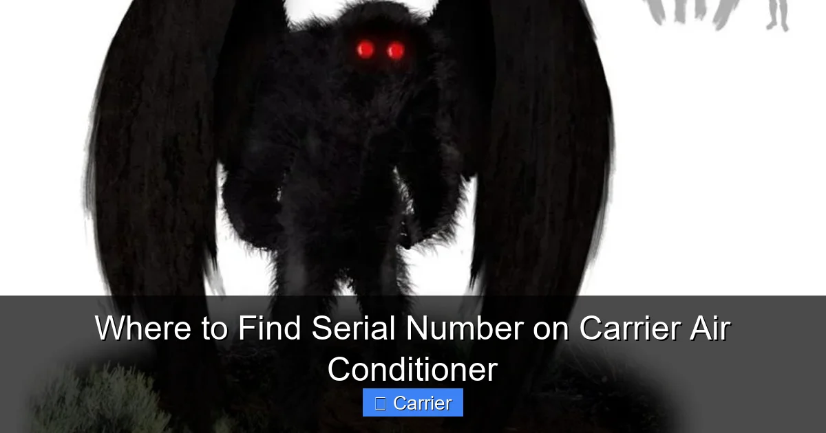 Where to Find Serial Number on Carrier Air Conditioner