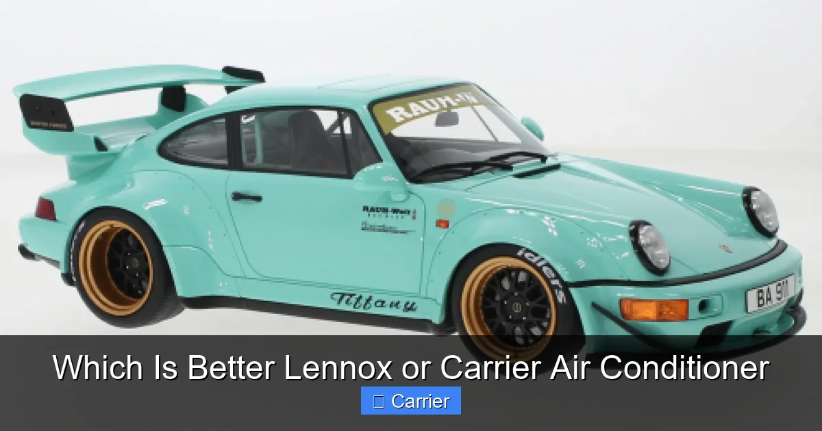 Which Is Better Lennox or Carrier Air Conditioner