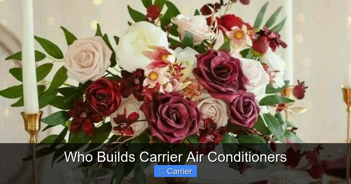 Who Builds Carrier Air Conditioners
