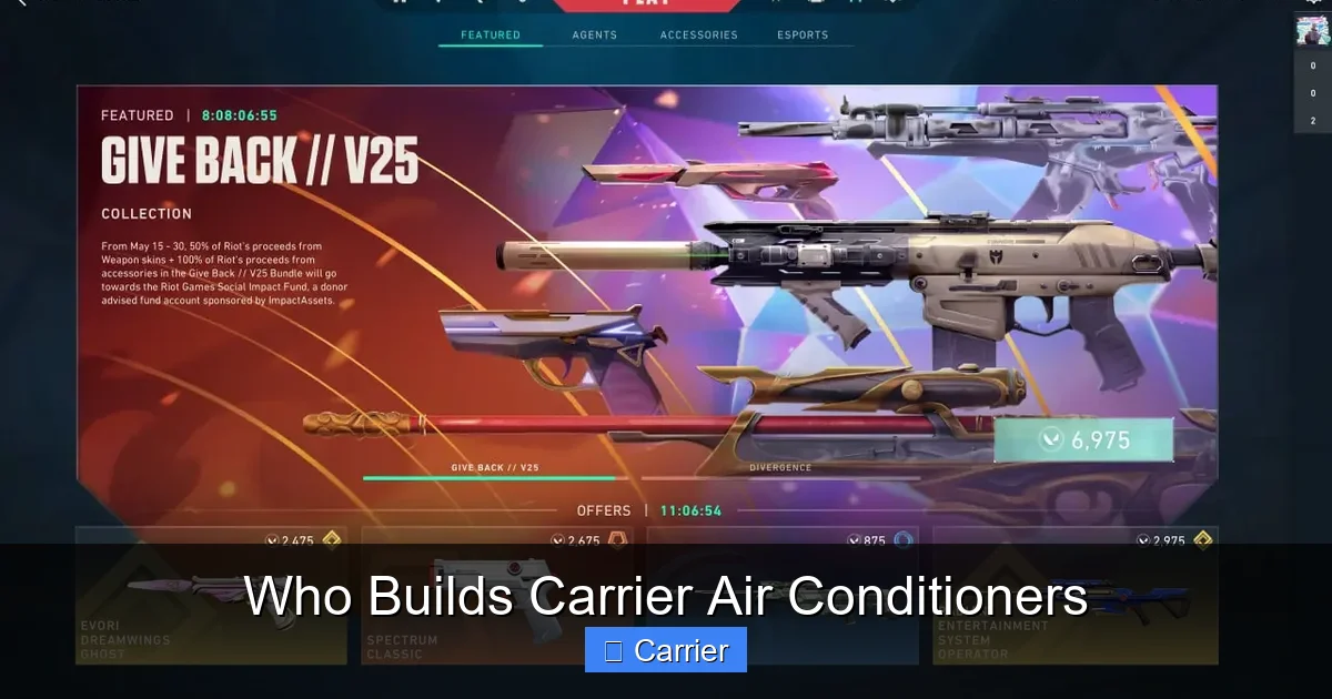 Who Builds Carrier Air Conditioners