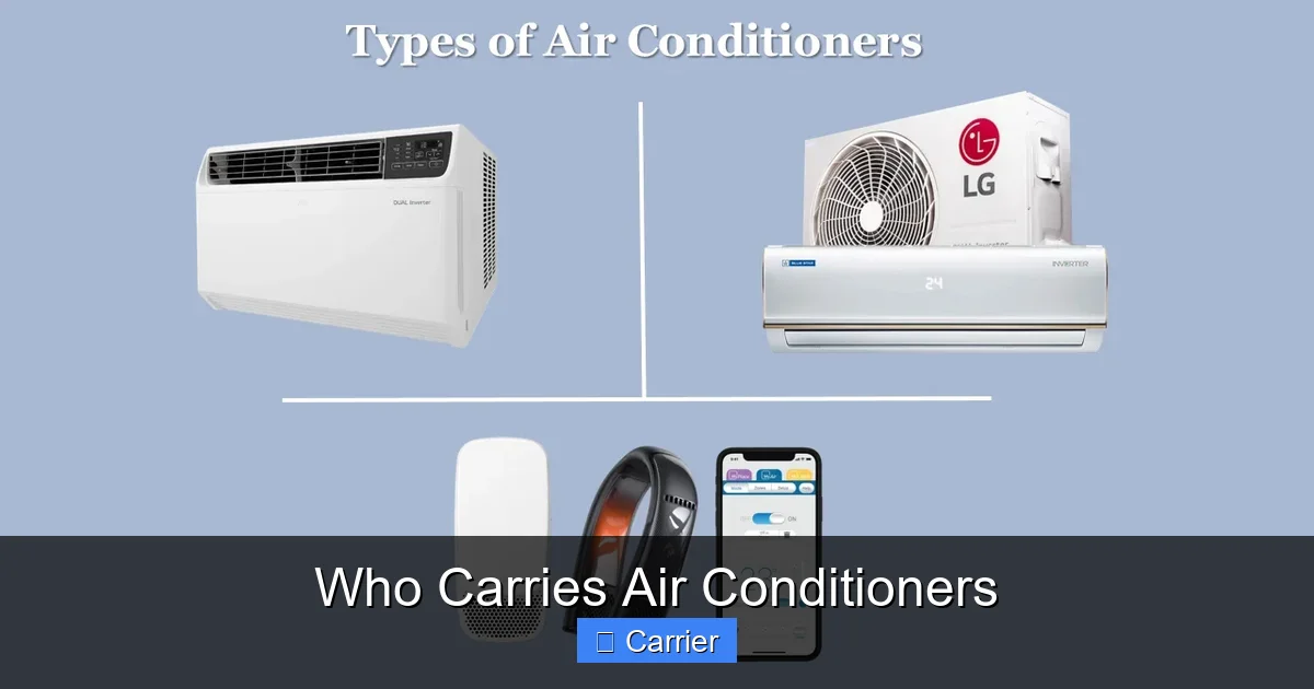 Who Carries Air Conditioners