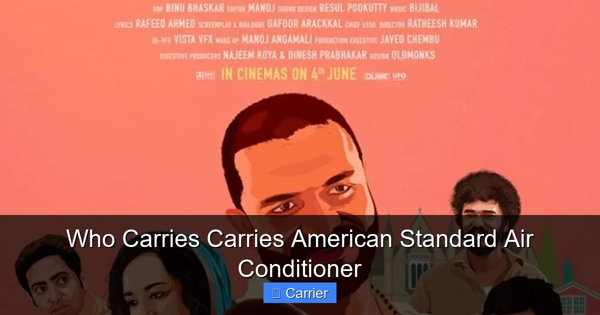 Who Carries Carries American Standard Air Conditioner
