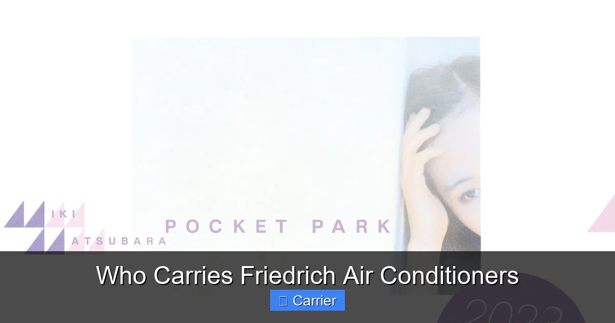 Who Carries Friedrich Air Conditioners