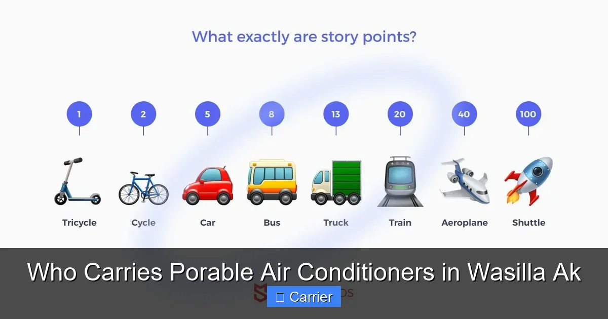 Who Carries Porable Air Conditioners in Wasilla Ak
