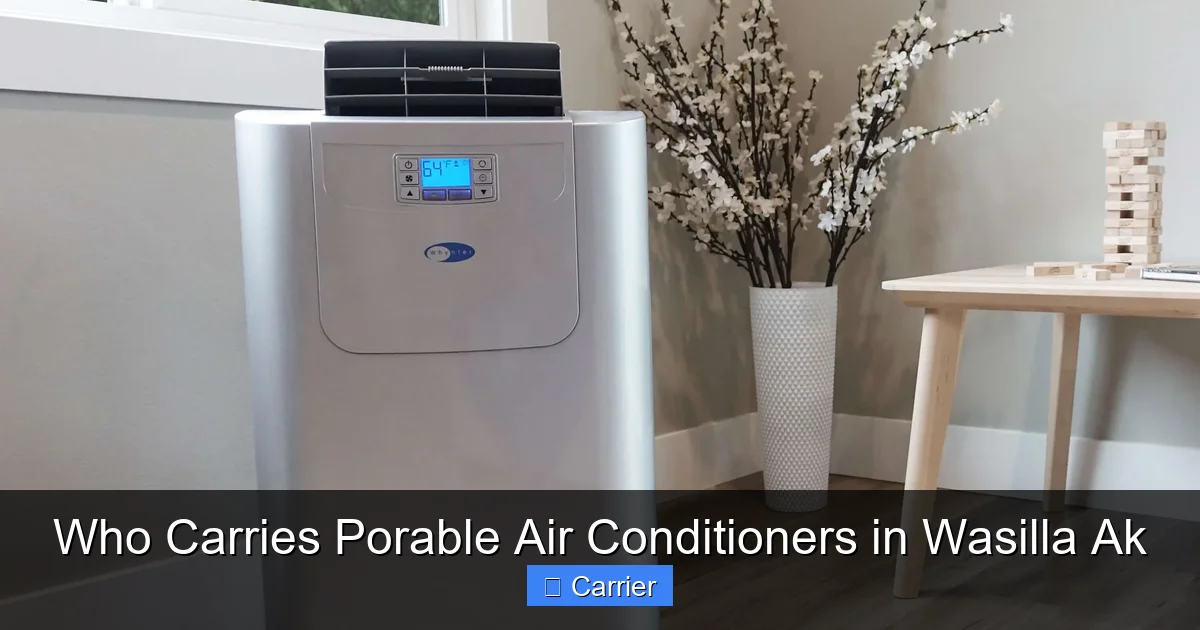Who Carries Porable Air Conditioners in Wasilla Ak