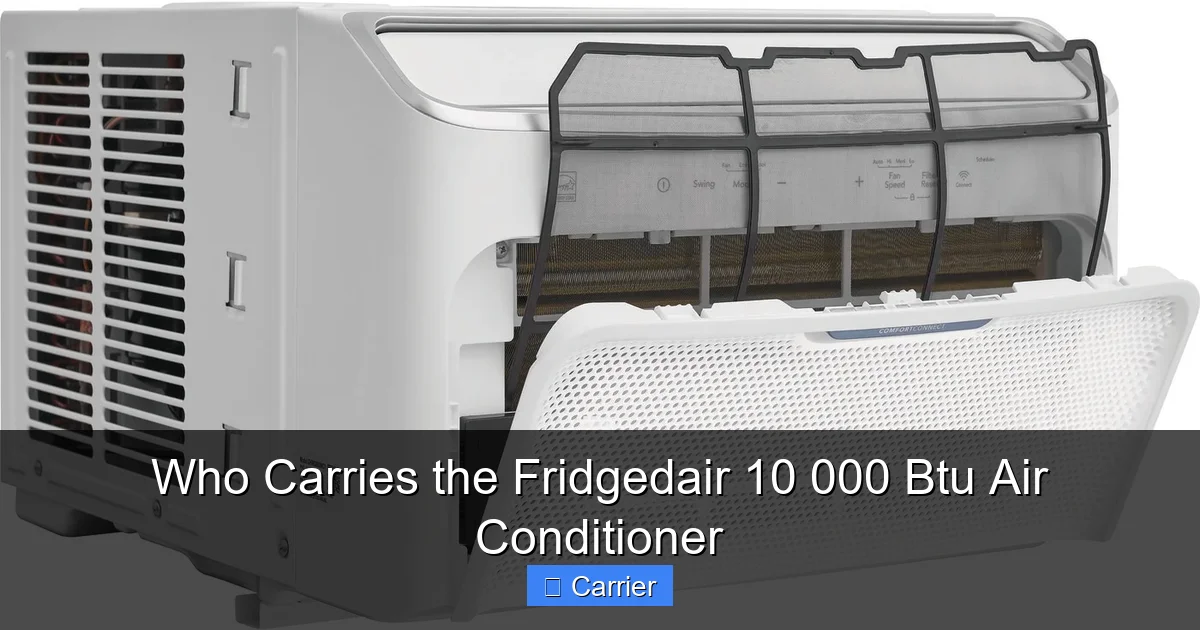 Who Carries the Fridgedair 10 000 Btu Air Conditioner