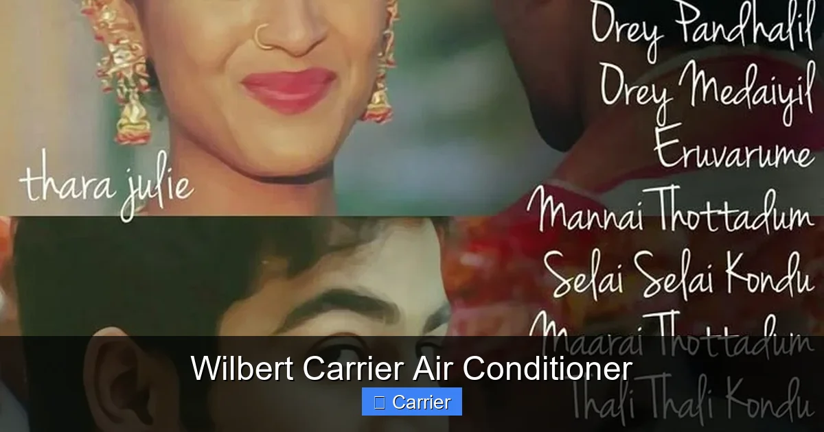 Wilbert Carrier Air Conditioner