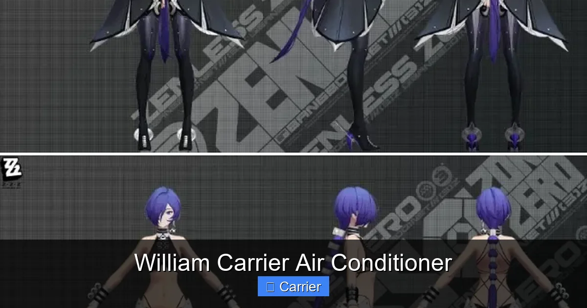 William Carrier Air Conditioner