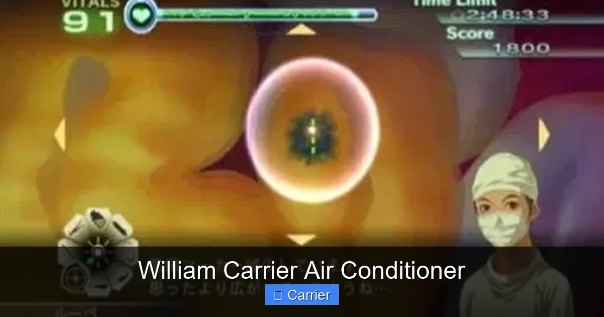 William Carrier Air Conditioner