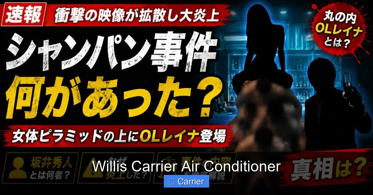 Willis Carrier Air Conditioner