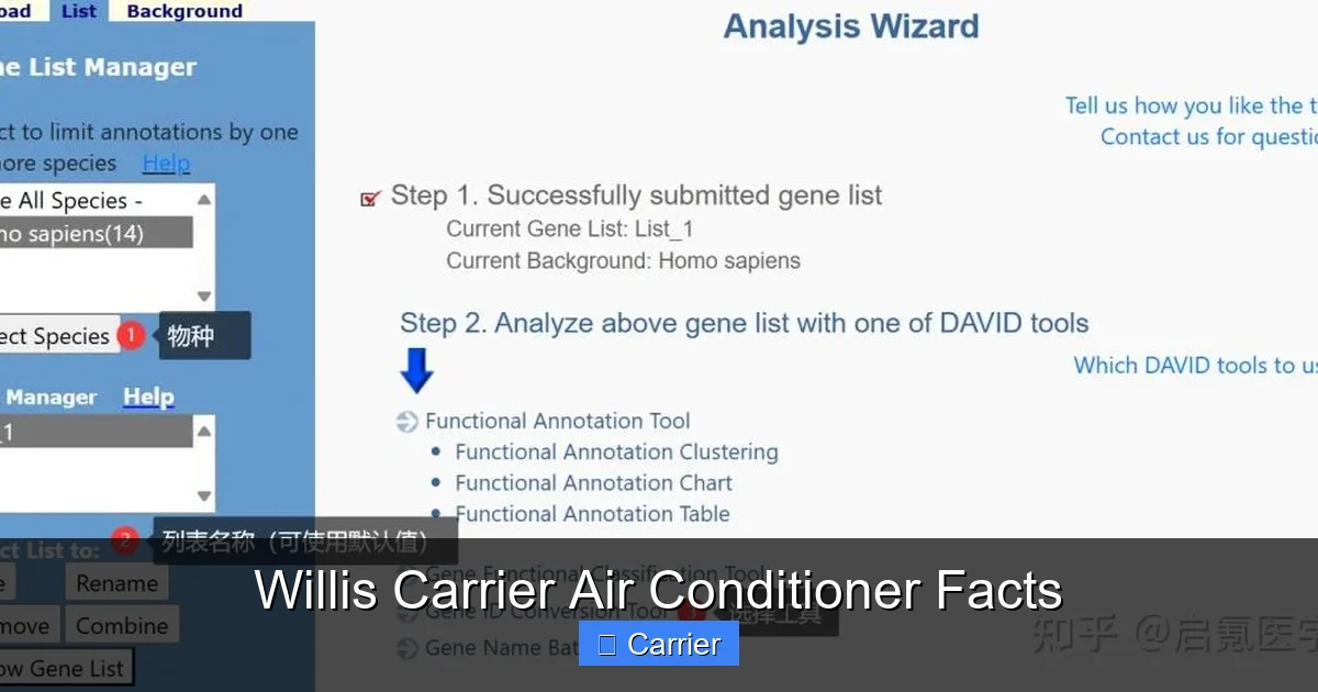 Willis Carrier Air Conditioner Facts