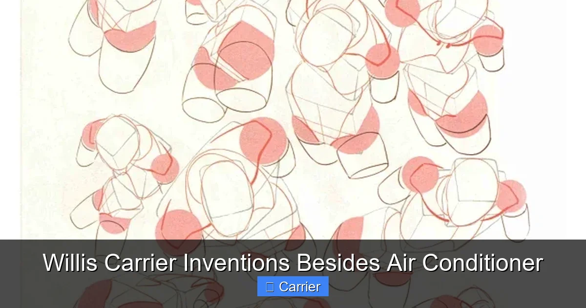 Willis Carrier Inventions Besides Air Conditioner