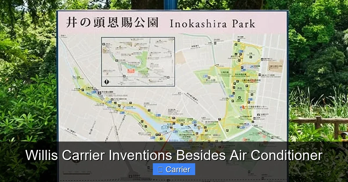 Willis Carrier Inventions Besides Air Conditioner